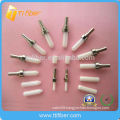 Fiber optic zirconia ceramic ferrule